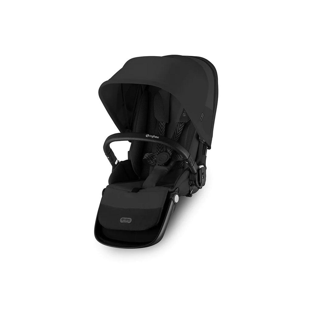 CYBEX Gazelle S Twin Pushchair - Moon Black - Seat - The Baby Service
