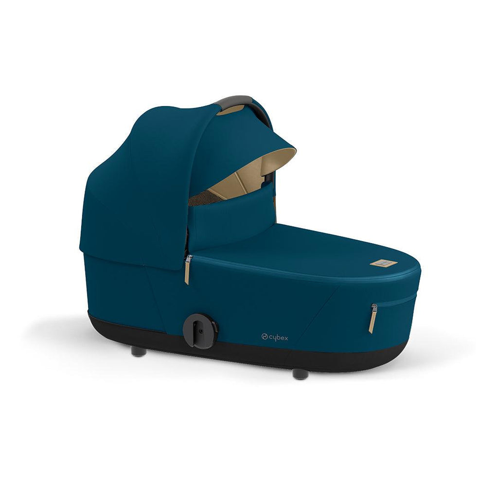 CYBEX MIOS Lux Carrycot Plus - Mountain Blue - Pushchair - The Baby Service