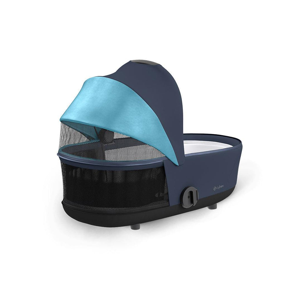 CYBEX MIOS Lux Carrycot Plus - Nautical Blue - Pushchair - The Baby Service