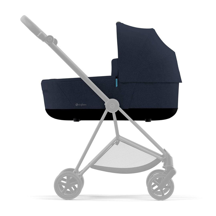 CYBEX MIOS Lux Carrycot Plus Midnight Blue | Pushchair | Baby