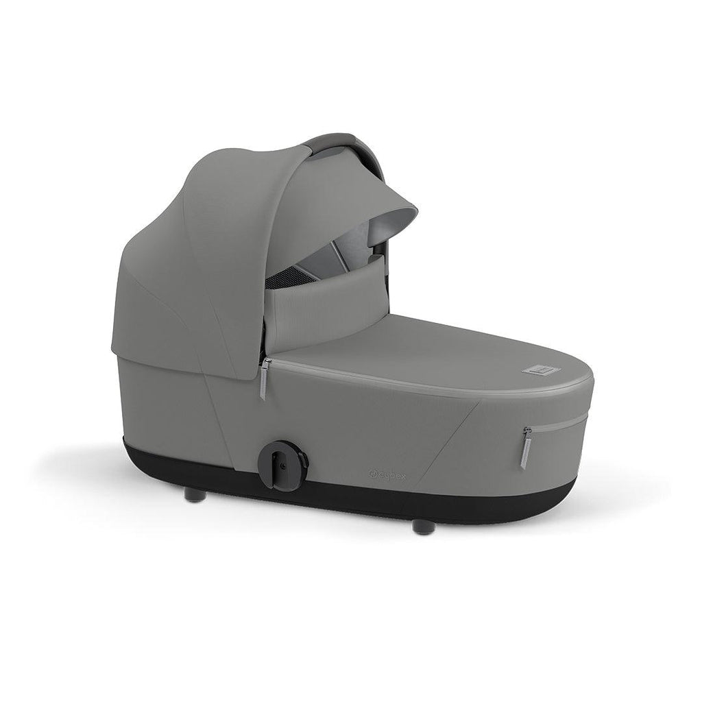 CYBEX MIOS Lux Carrycot Plus - Soho Grey - Pushchair - The Baby Service