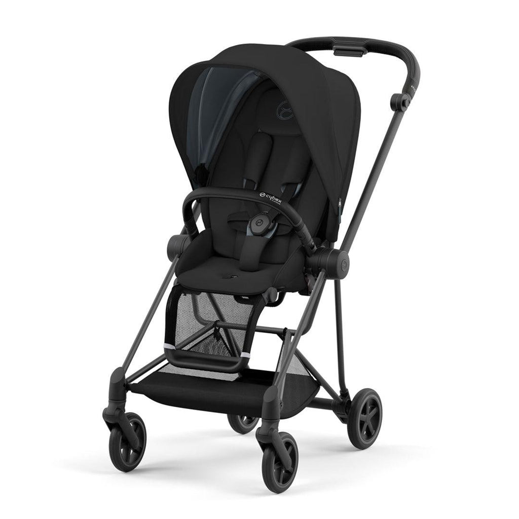 CYBEX MIOS Pushchair - Stroller - Deep Black - The Baby Service - Matt Black