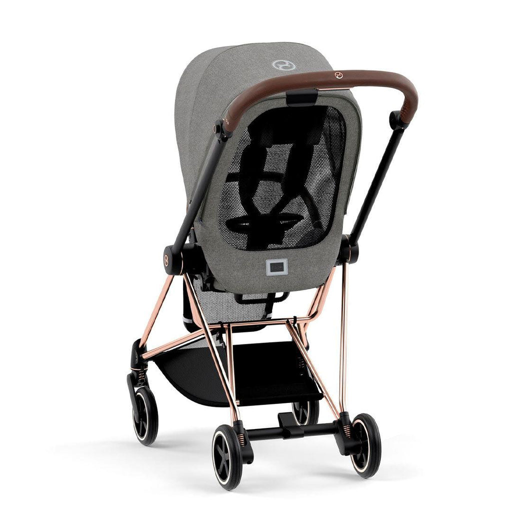 CYBEX MIOS Pushchair - Manhattan Grey - Stroller - The Baby Service - Rear