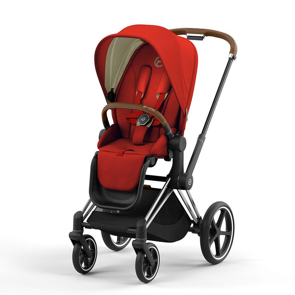 CYBEX PRIAM Pushchair - Autumn Gold - Chrome Brown - The Baby Service