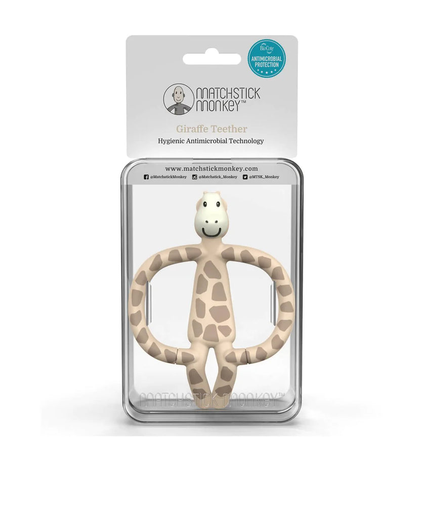 Matchstick Monkey - Gigi Giraffe Animal Teether - Gift Box - The Baby Service