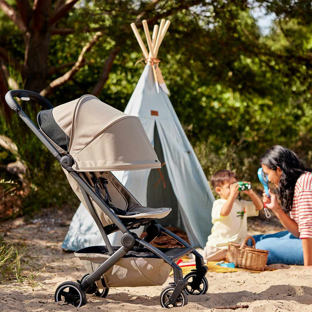 Joolz Aer+ Pushchair - Lovely Taupe - Travel Stroller - The Baby Service.com