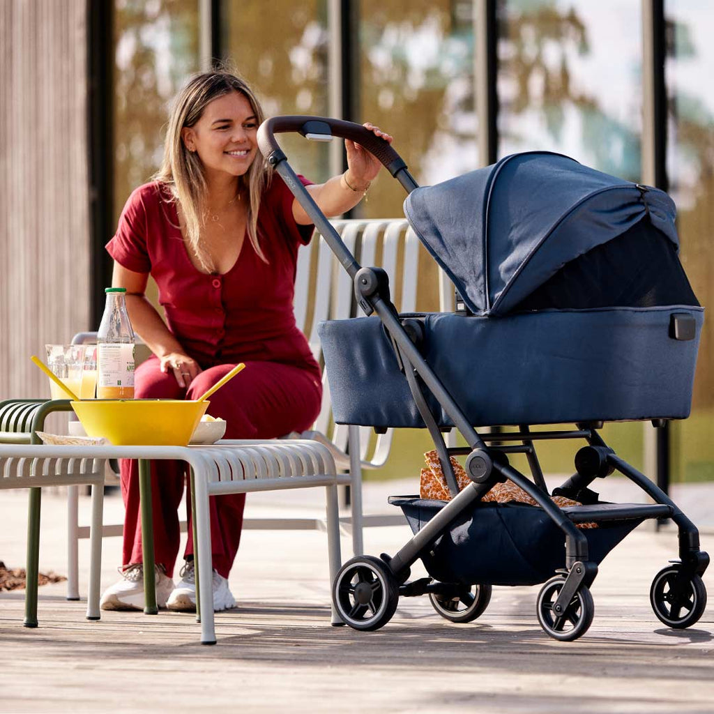 Joolz Aer+ Pushchair - Navy Blue - Travel Stroller - The Baby ServiceJoolz Aer+ Pushchair - Navy Blue - Thebabyservice.com