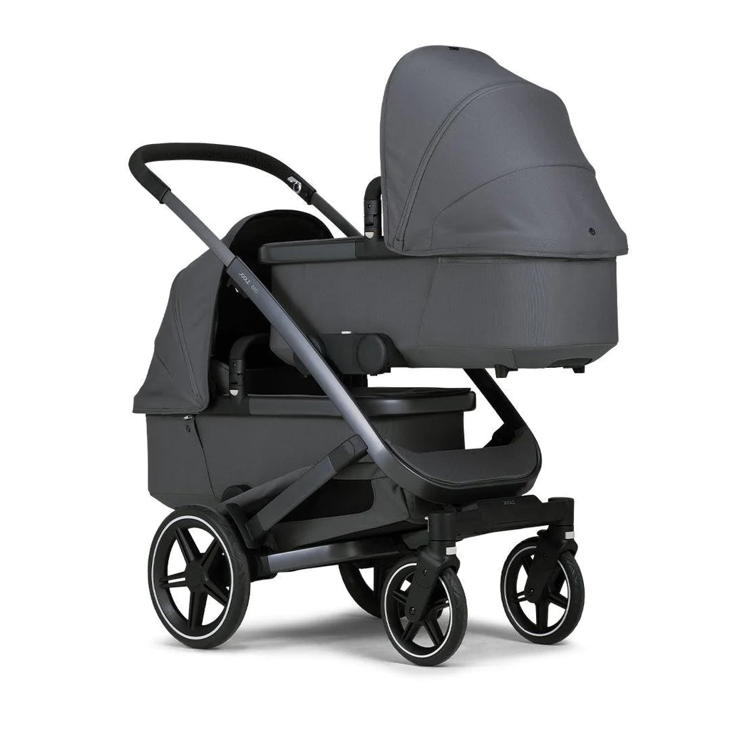 Joolz Geo3 Twin Pushchair - Stroller - The Baby Service - Bassinets - Pure Grey