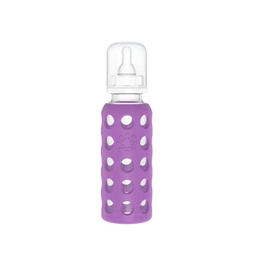 Lifefactory 4-Bottle Baby Starter Set - Lavender/Grape