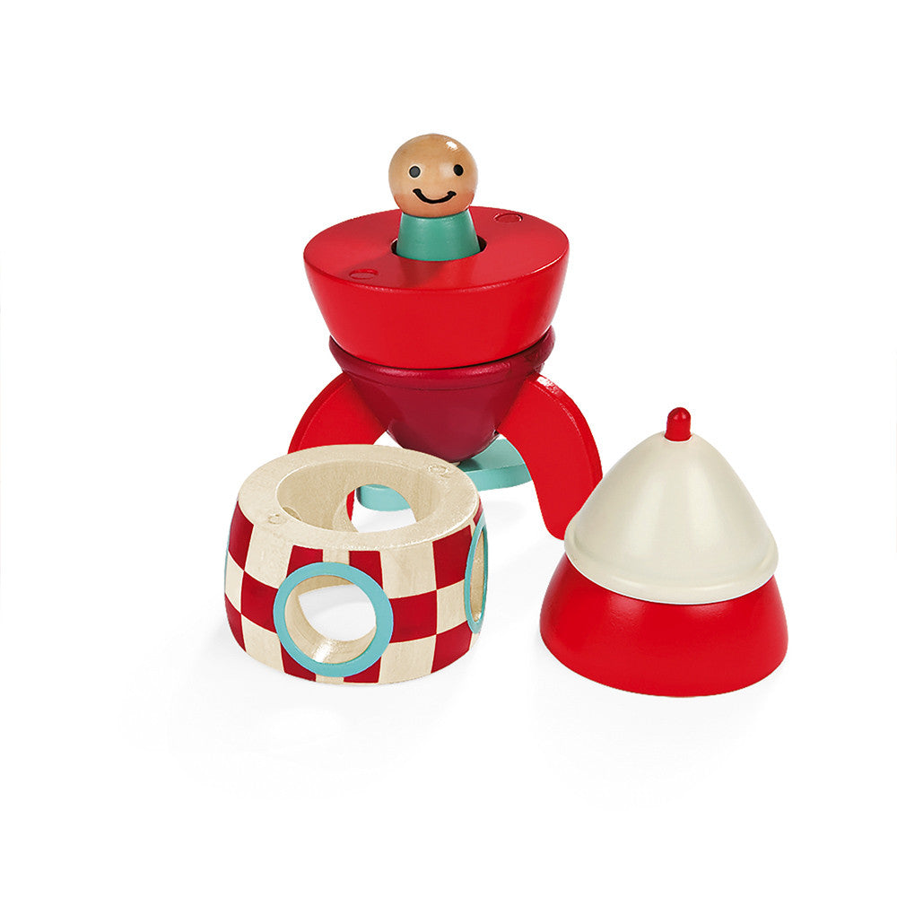 Janod - My Rocket Lucky Star Magnetic Kit - Toys - The Baby Service.com