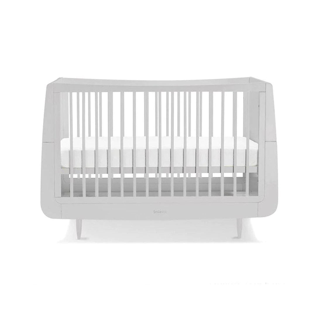 SnuzKot Skandi Cot Bed Haze Grey Nursery The Baby Service