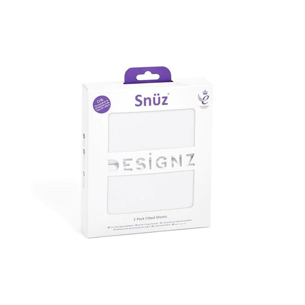 SnuzPod4 Bedside Crib Starter Bundle - Navy - Fittted Sheets - The Baby Service