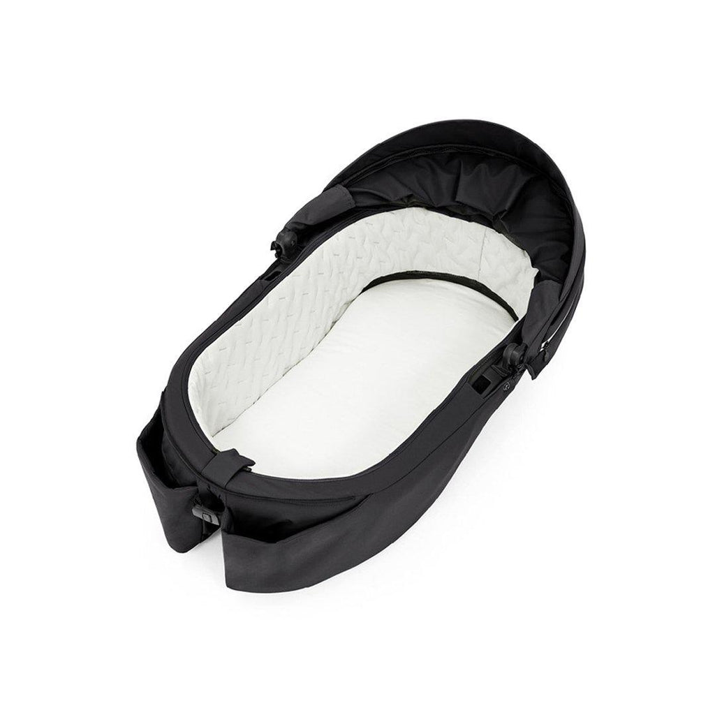 Stokke Xplory X Carrycot - Rich Black - Pushchairs - The Baby Service
