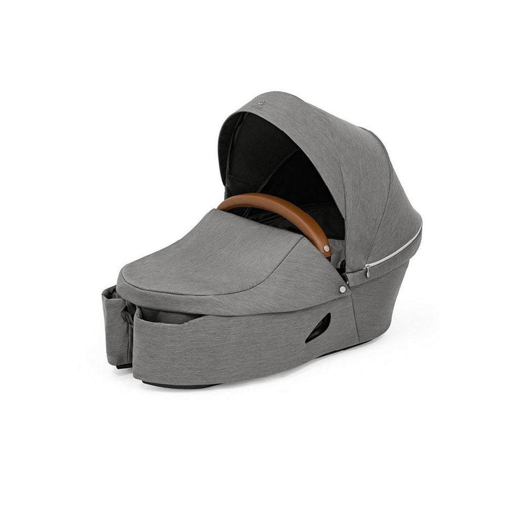 Stokke Xplory X Pushchair Stroller Buggy - Modern Grey - The Baby Service - Carrycot