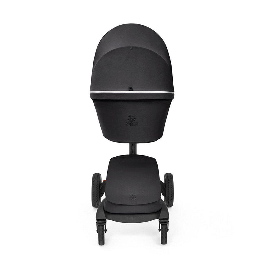 Stokke Xplory X Carrycot - Rich Black | Pushchairs | The Baby Service