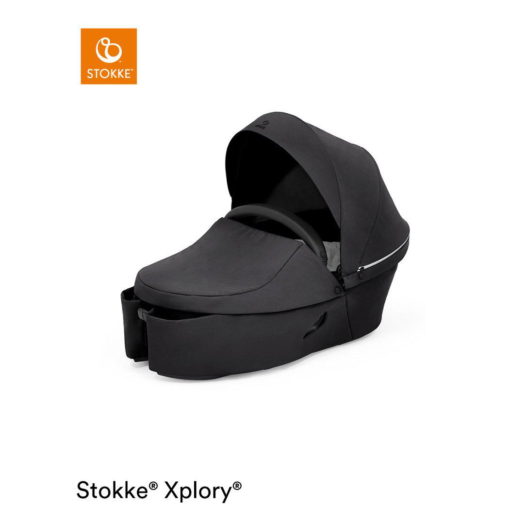 car seat stokke xplory Stokke Xplory X Carrycot - Rich Black | Pushchairs