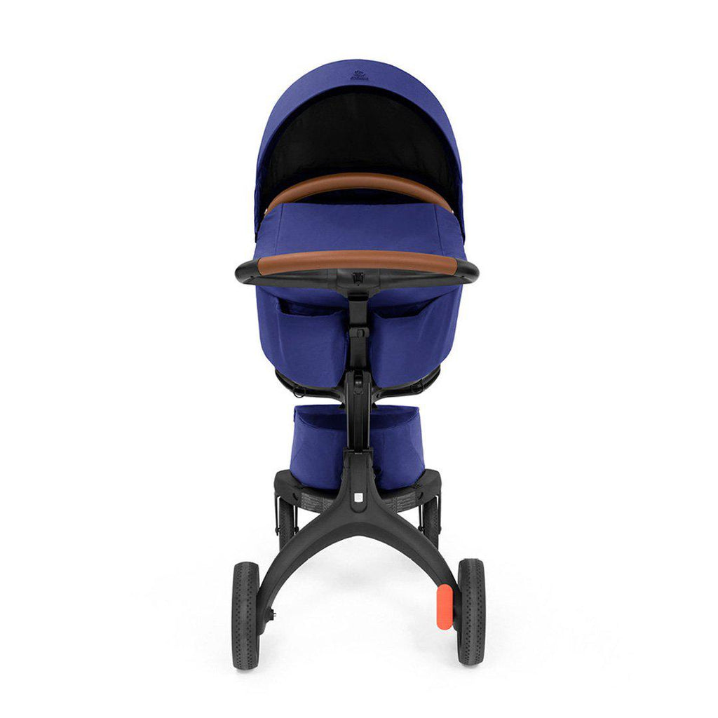 Stokke Xplory X Carrycot - Royal Blue - Pushchairs - The Baby Service - Front View