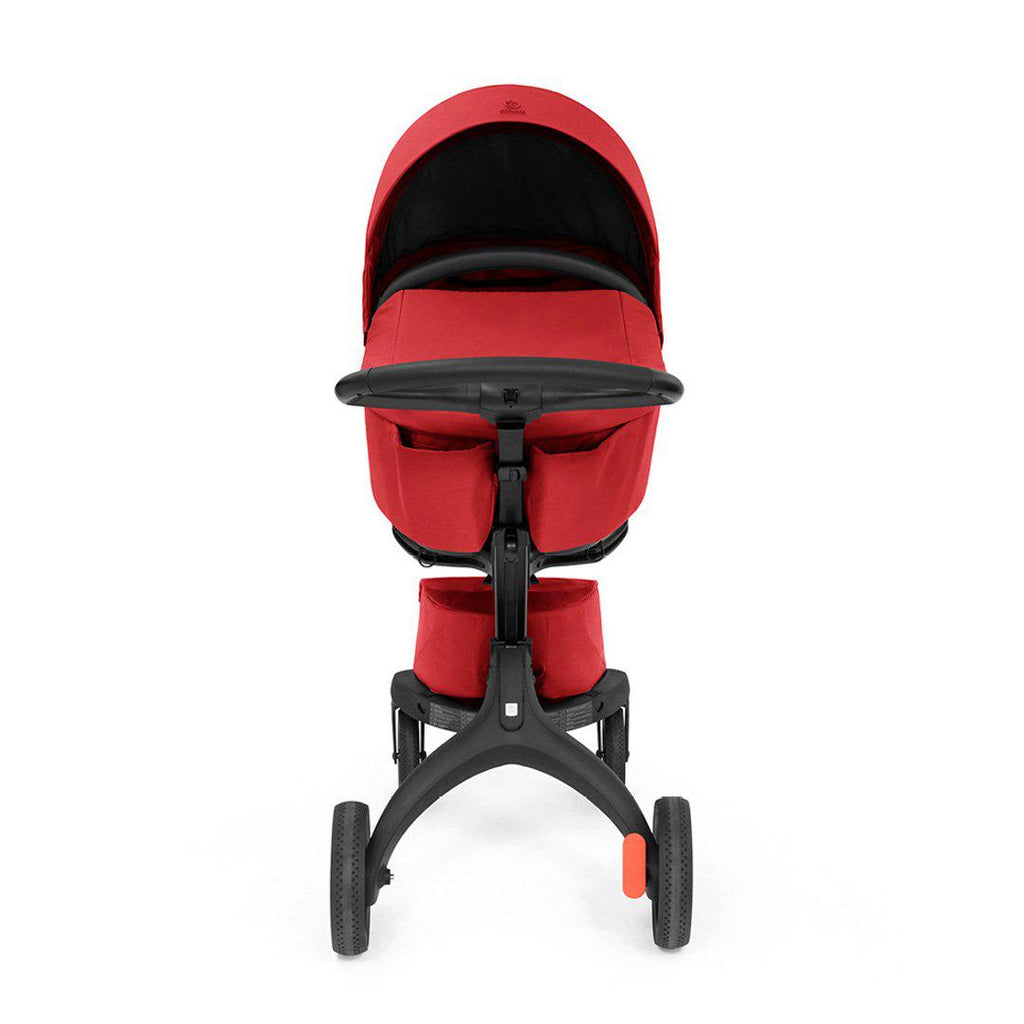 Stokke Xplory X Carrycot - Ruby Red - Pushchairs - The Baby Service - Front