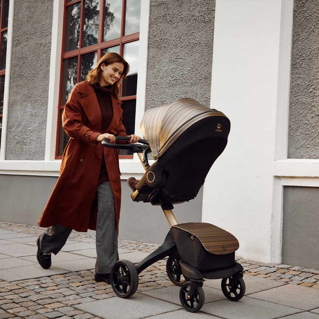 Stokke Xplory X Pushchair - Gold Edition - Strollers - The Baby Service.com