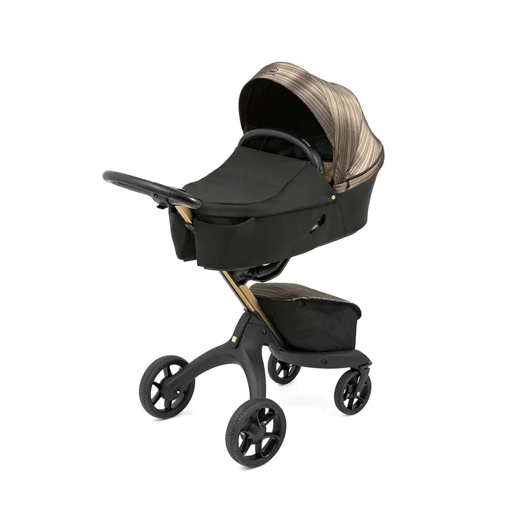 Stokke Xplory X Pushchair - Gold Edition - Strollers - Carrycot - The Baby Service
