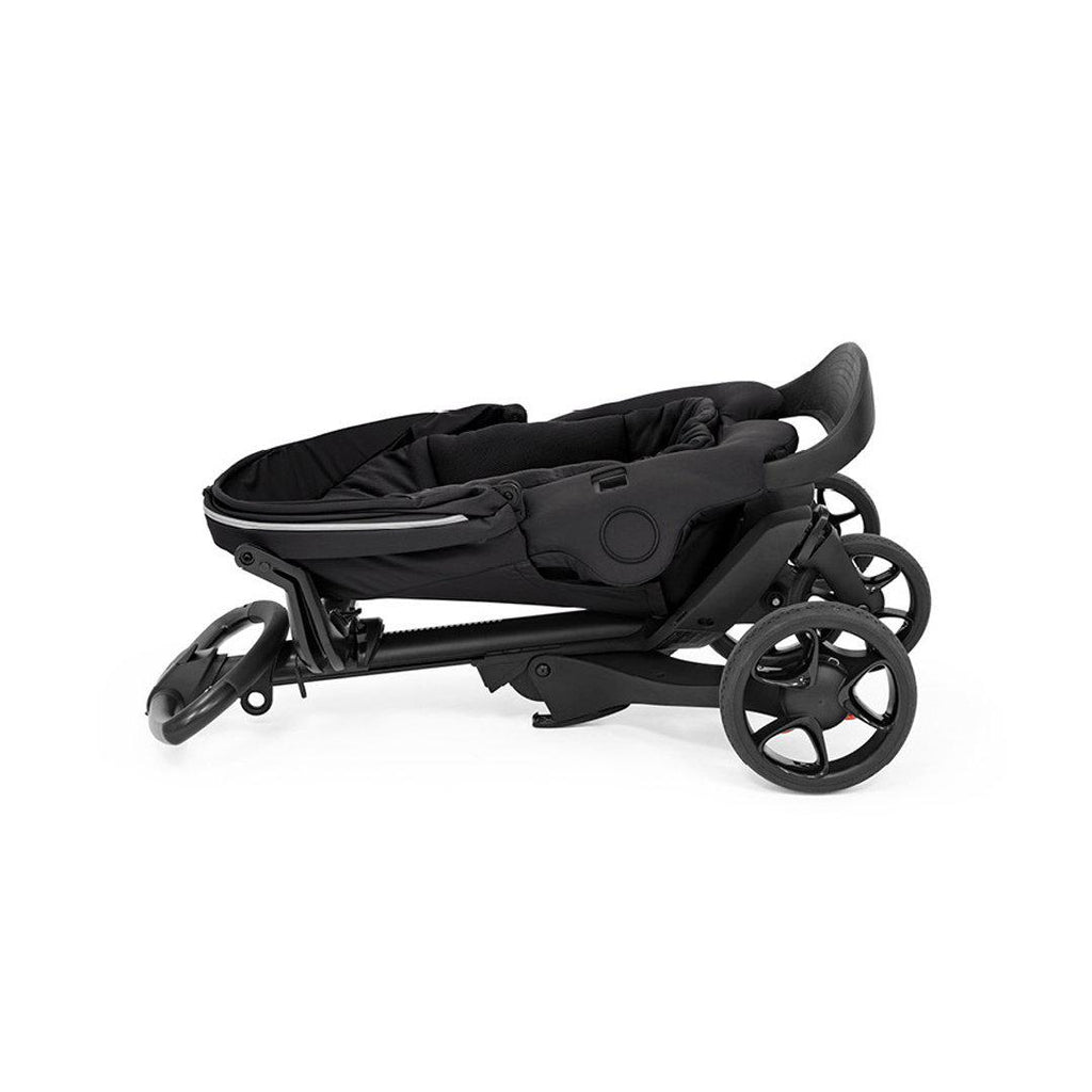 Stokke Xplory X Pushchair Stroller Buggy - Modern Grey - The Baby Service - Folded
