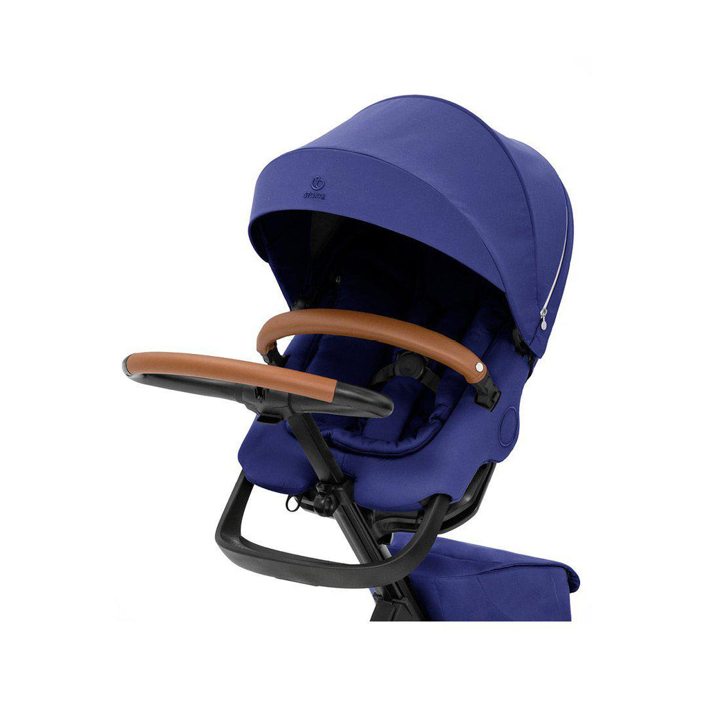 Stokke Xplory X Pushchair Stroller Pram Buggy- Royal Blue - The Baby Service